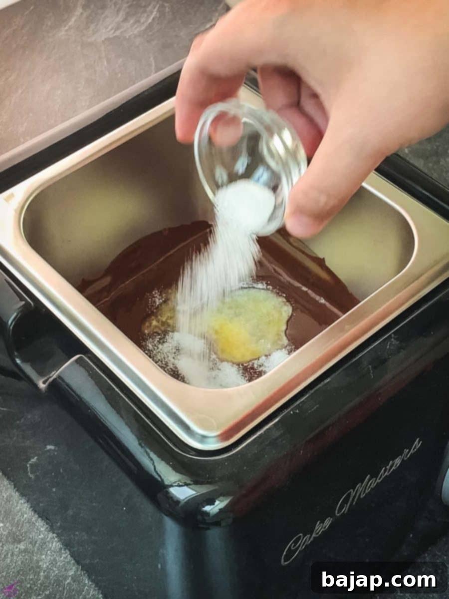 You can add vanilla sugar, but you don't have to.