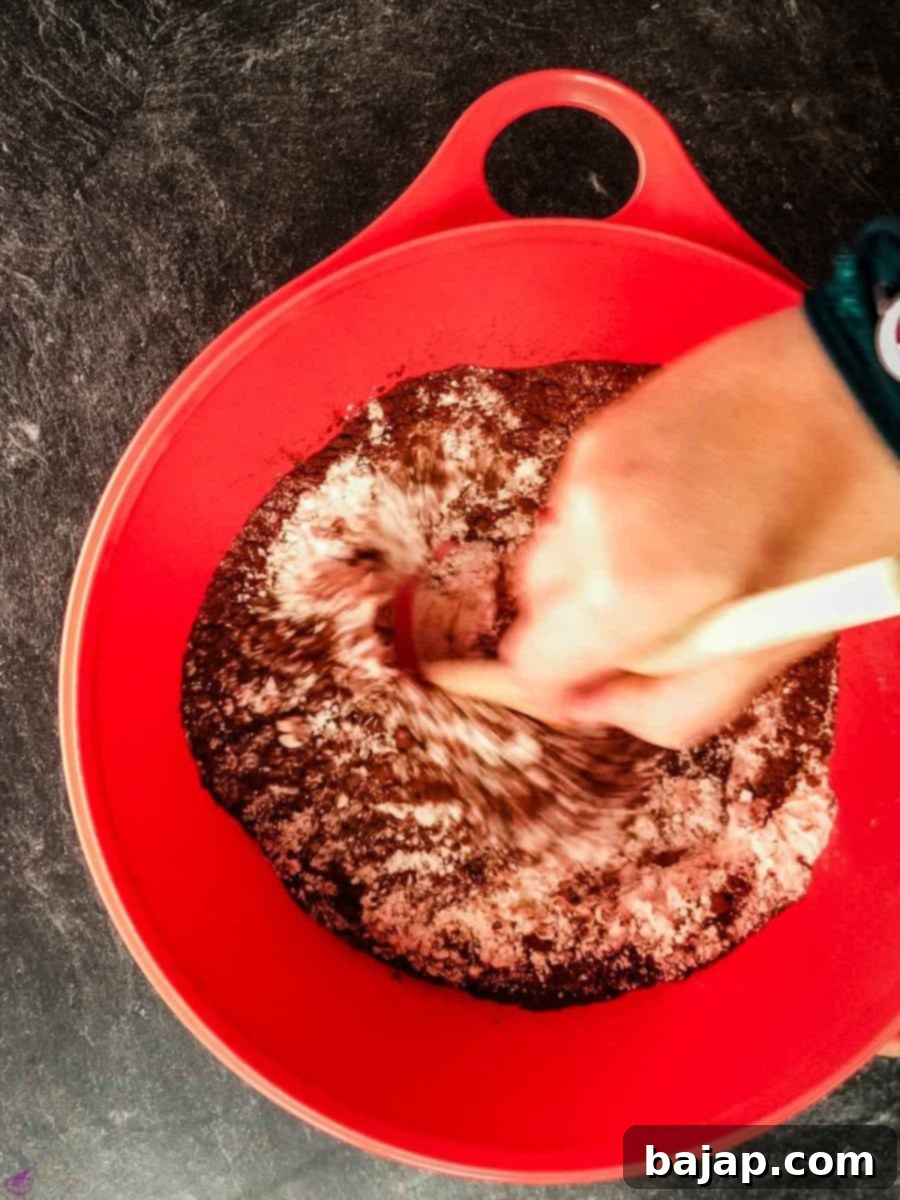 Combine the dry ingredients and mix well!