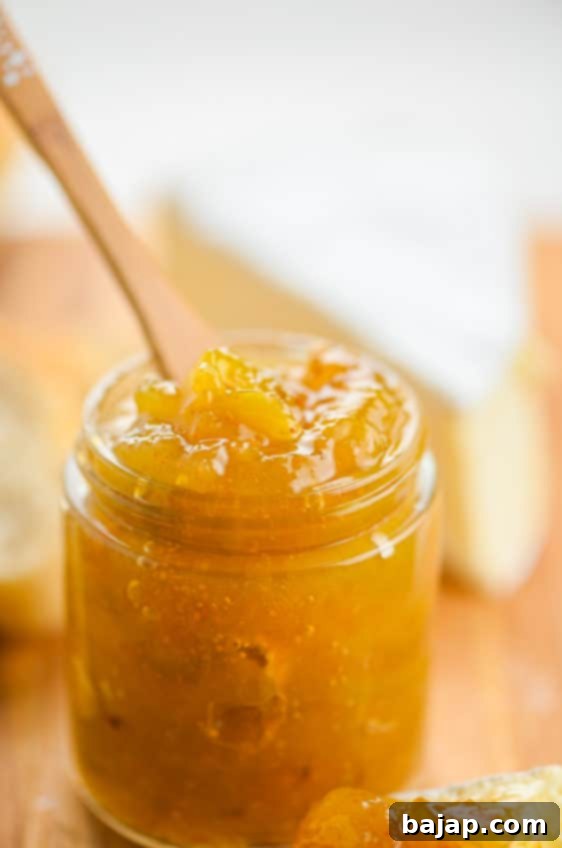 A charming jar of freshly made fig jam, rich in color and texture, presented next to a cutting board with fresh figs, suggesting homemade goodness.