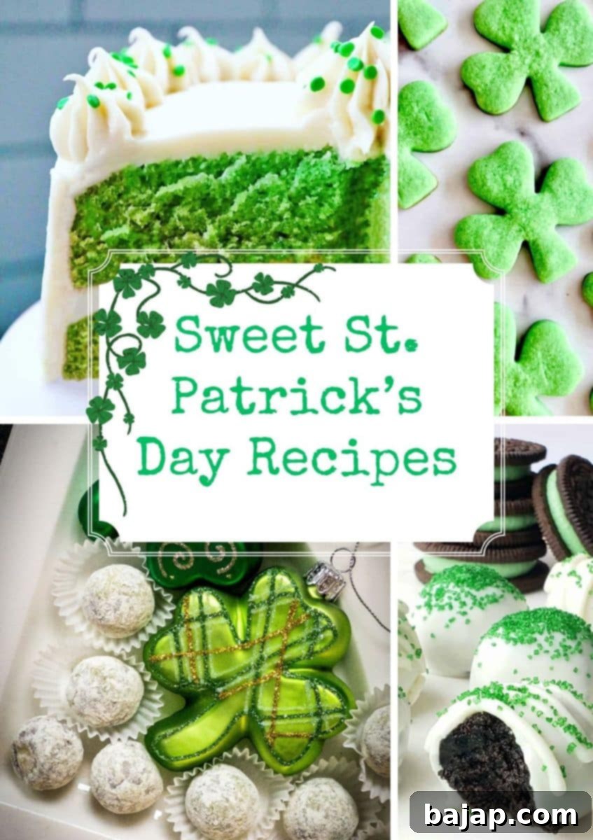 Green Desserts for St. Patrick's Day