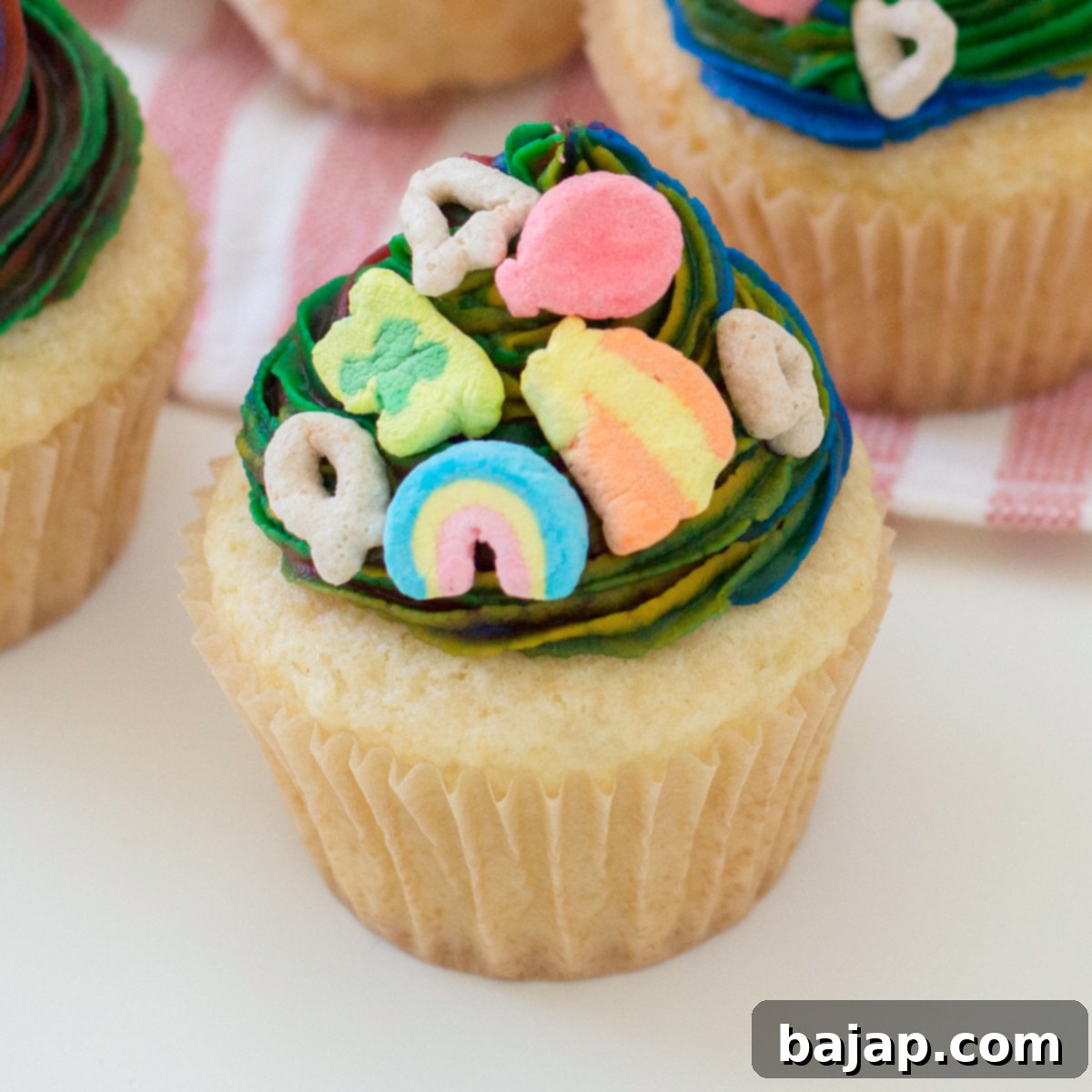 Lucky Charms Cupcakes