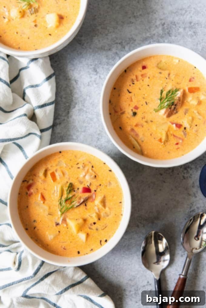 Smoked Salmon Chowder - House of Nash Eats