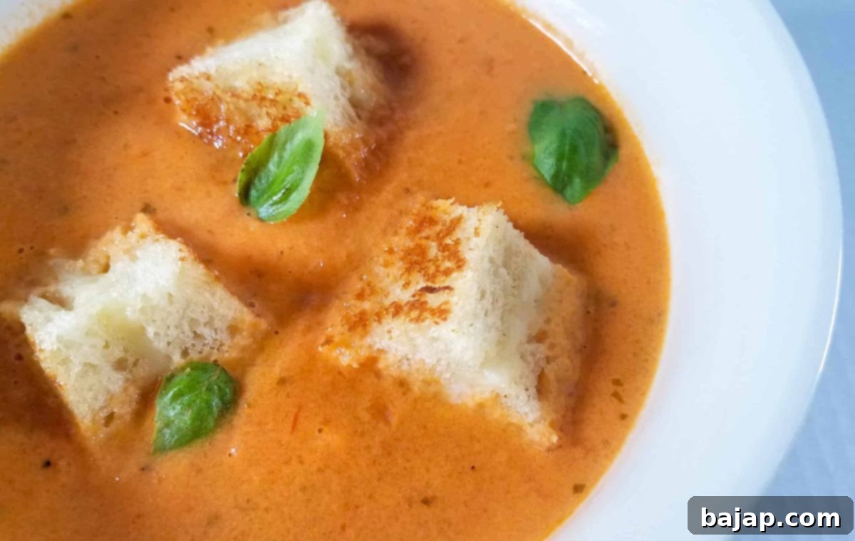 Warm up this winter with velvety tomato bisque served with crispy grilled cheese croutons. Comfort food, served with a side of sophistication.