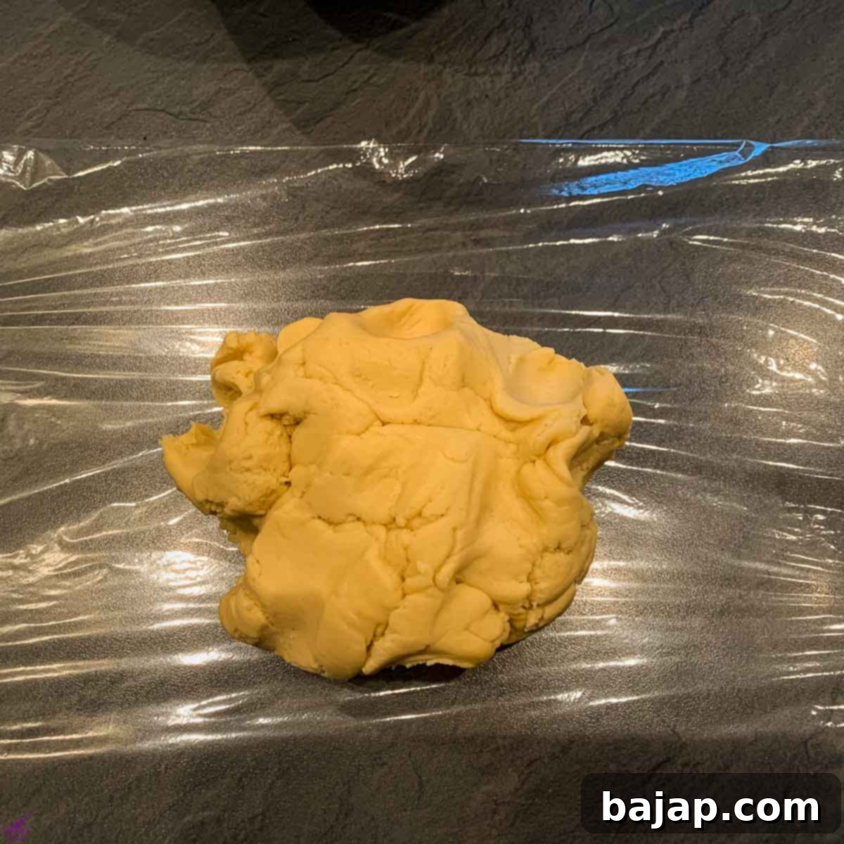 Wrap the dough in plastic wrap before refrigerating.