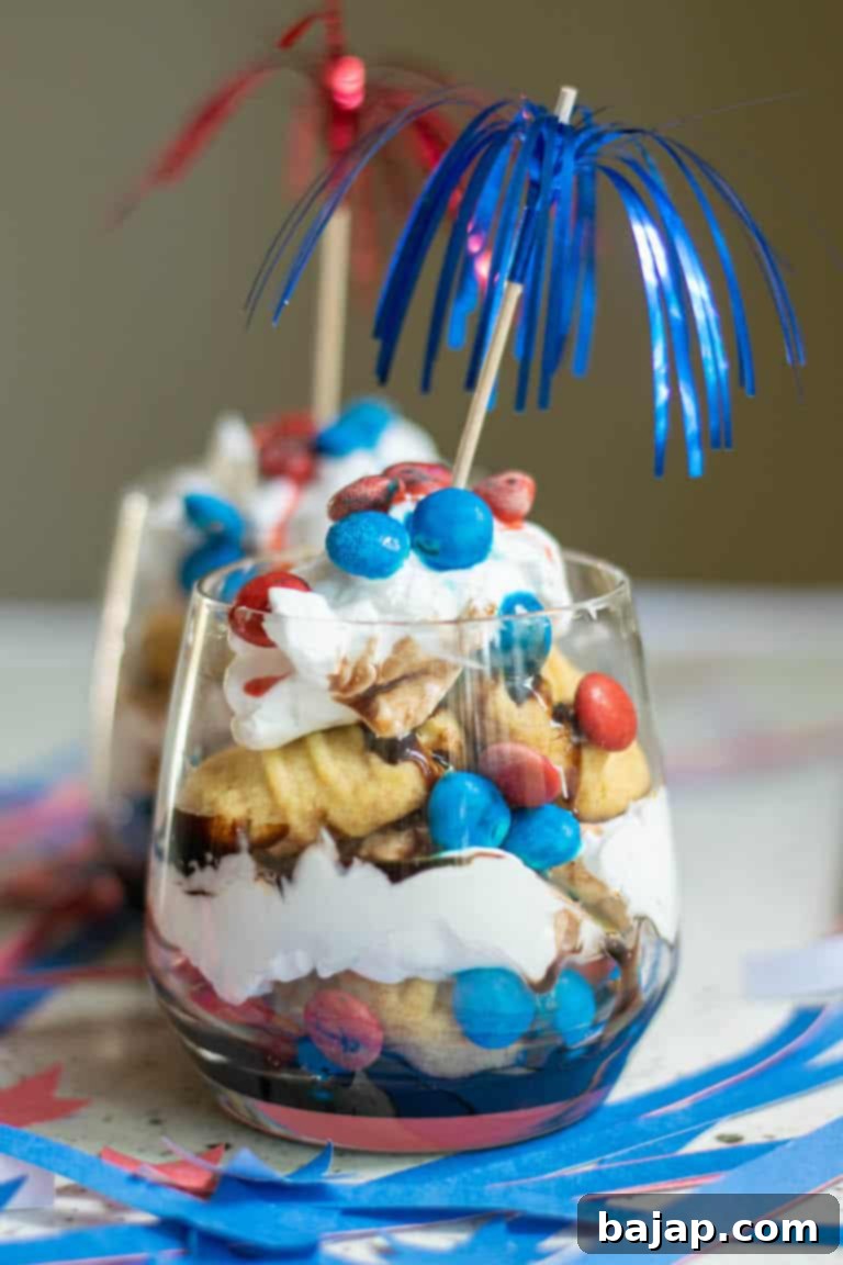 Fourth of July no-bake desserts roundup: Red White And Blue Trifle