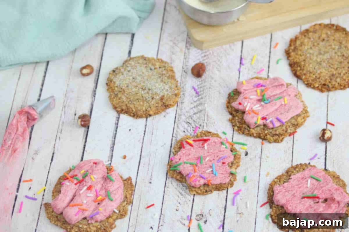 Crispy Gluten-Free, Hazelnut Sugar Cookies