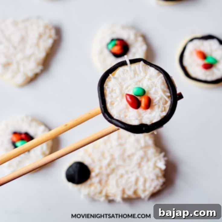 Sushi Sugar Cookies for International Sushi Day