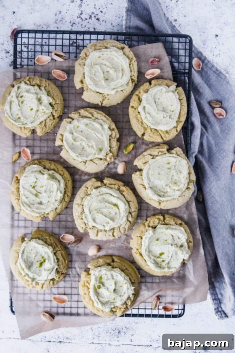 Pistachio Sugar Cookies