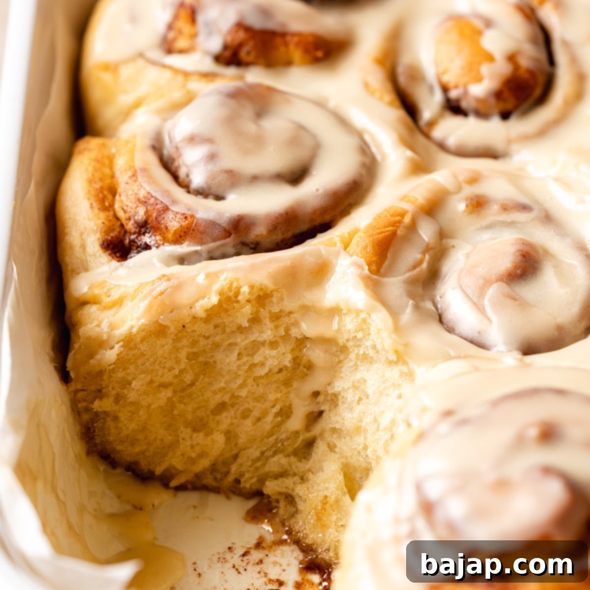 The Best Vegan Cinnamon Rolls, soft, fluffy, and gooey