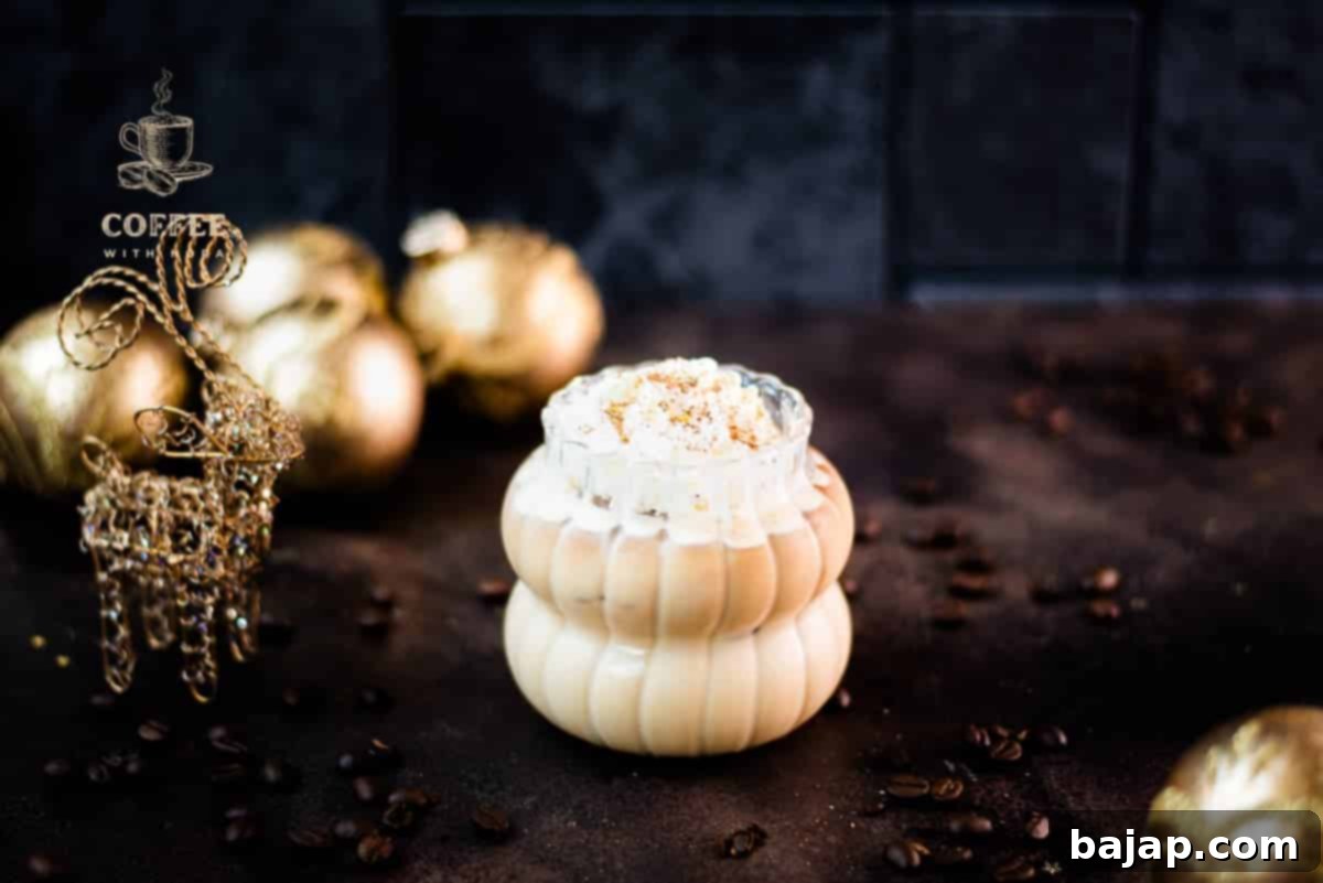 Iced Eggnog Latte