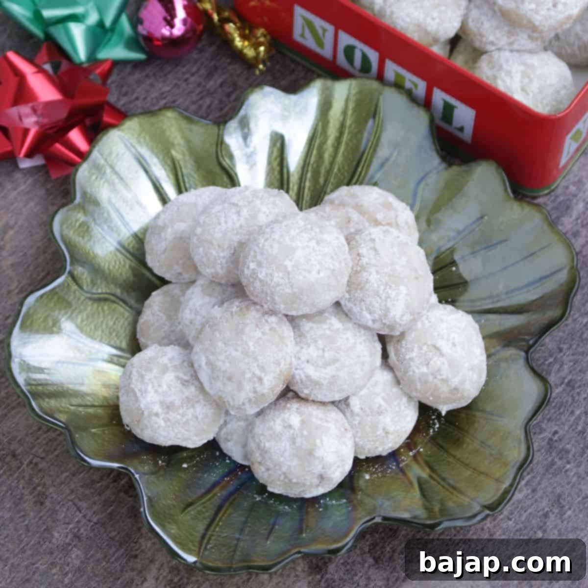 Global Holiday Cookie Tour 13 Mexican Wedding Cookies or Hazelnut Butter Balls