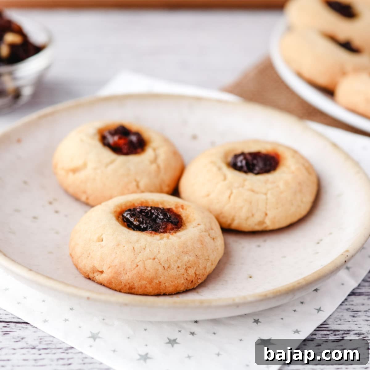 Global Holiday Cookie Tour 35 Mincemeat Thumbprint Cookies
