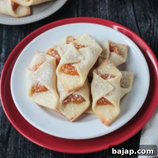 Global Holiday Cookie Tour 5 Vegan Kolaczki (Polish Cookies)