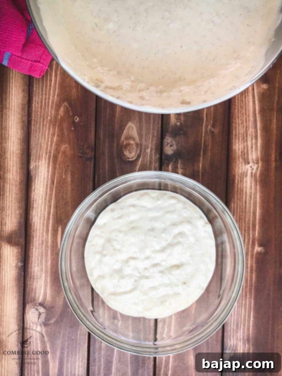 Creamy Baked Rice Pudding 8 Divide the rice mixture into two portions-one-third and two-thirds.