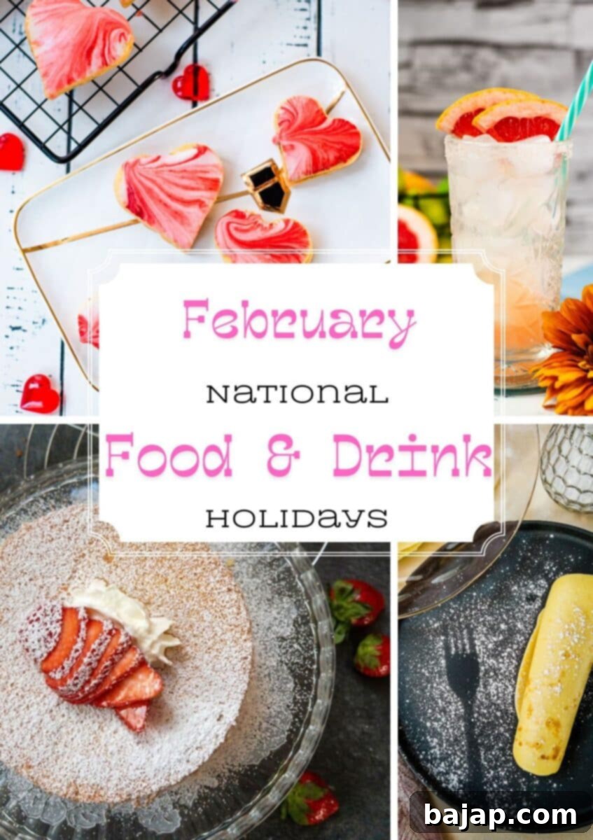 February's Food & Drink Holidays to Savor