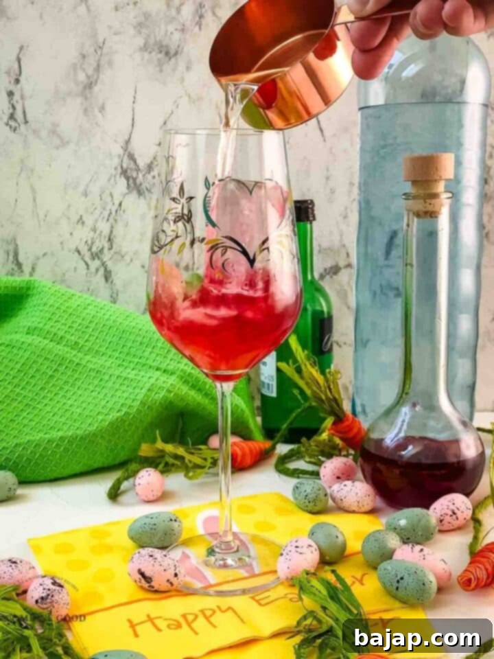 Pour in the white wine.
