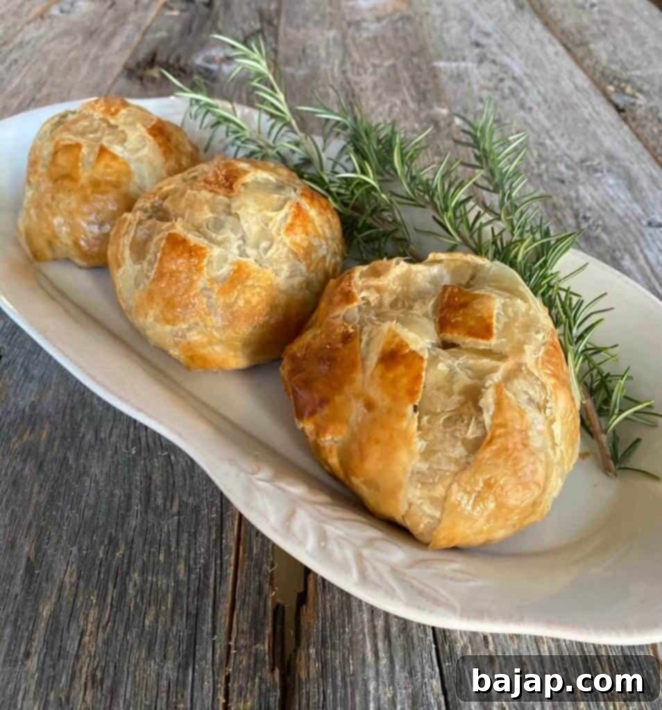 Individual beef wellington