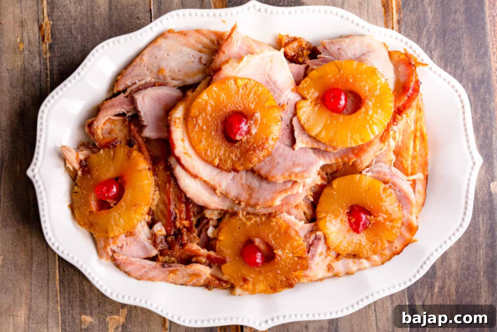 Pineapple Brown Sugar Glazed Ham
