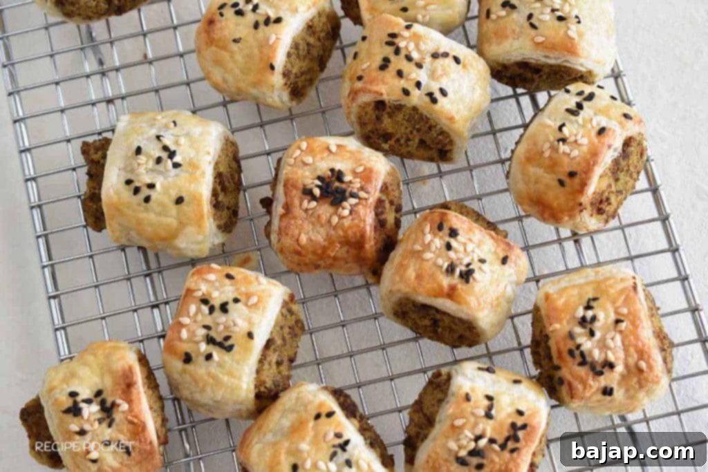 potato-mince-puff-pastry-sausage-rolls