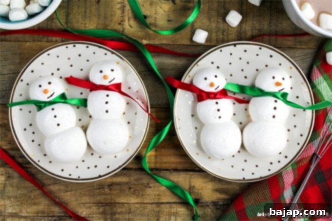 snowmen-meringue-cookies