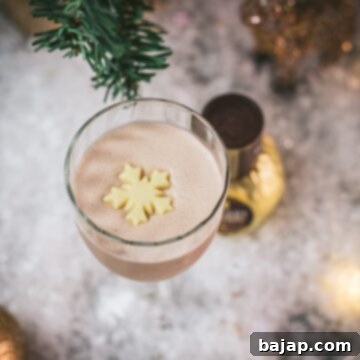 Rum Alexander Cocktail