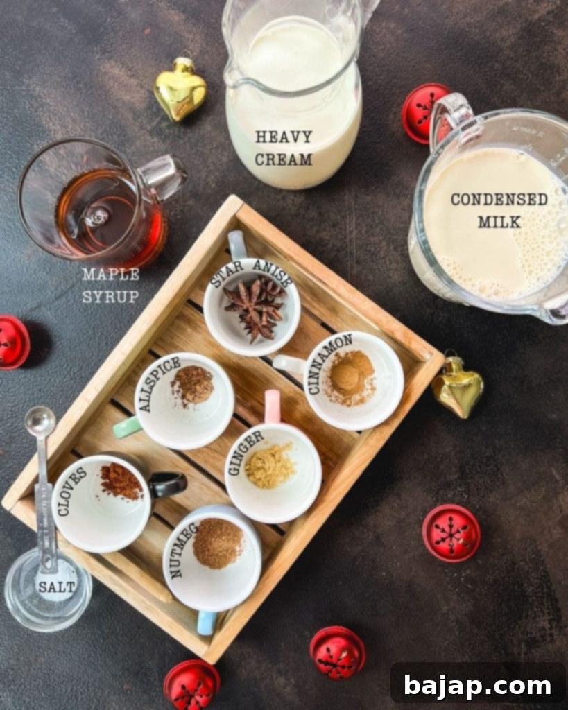 Festive Holiday Coffee Creamer 2 Simple ingredients for making Christmas Coffee Creamer.