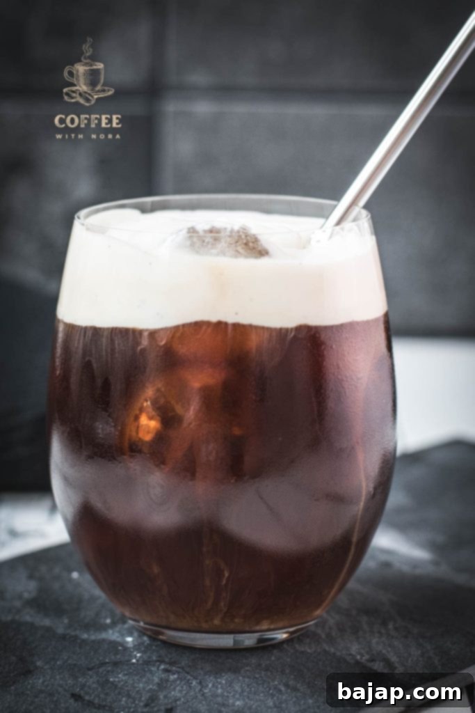 Iced Vanilla Cream Coffee: A Refreshing Homemade Brew 12 Delicious homemade vanilla sweet cream cold brew.