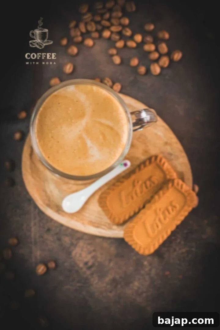 Biscoff Latte: A Simple Guide to Coffee Bliss 6 Finished Biscoff Latte